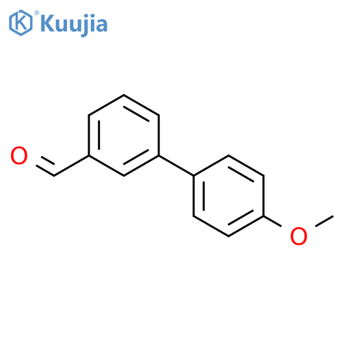 4'-Methoxy-[1,1'-biphenyl]-3-carbaldehyde structure