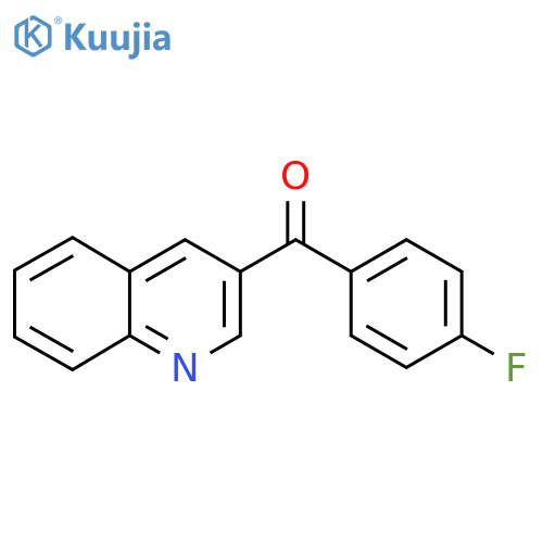 3-(4-Fluorobenzoyl)quinoline structure