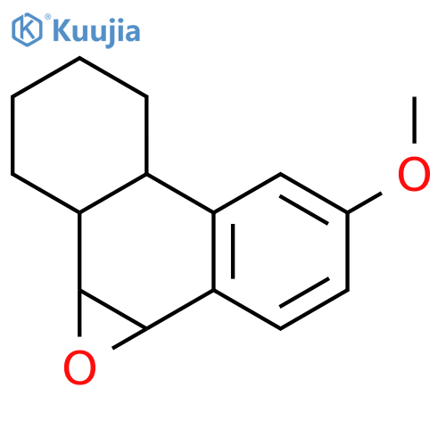 Phenanthro[9,10-b]oxirene,1a,1b,2,3,4,5,5a,9b-octahydro-7-methoxy-, (1aR,1bR,5aR,9bS)-rel- structure