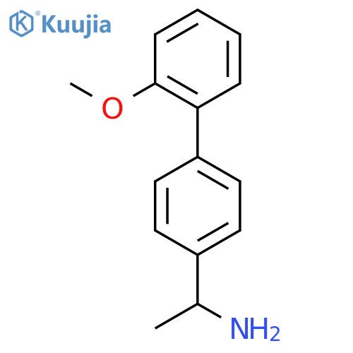 1-4-(2-Methoxyphenyl)phenylethan-1-amine structure