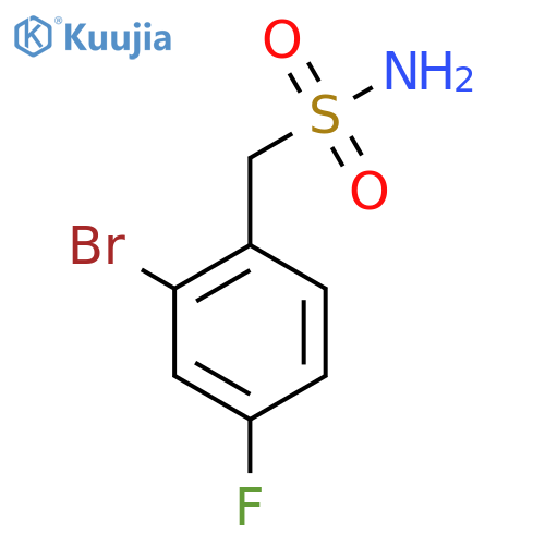 (2-Bromo-4-fluorophenyl)methanesulfonamide structure