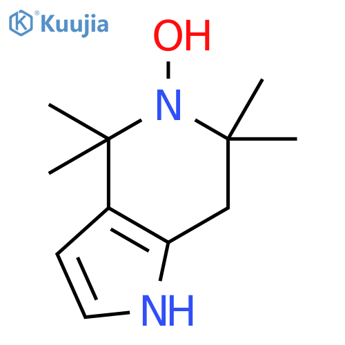 5H-Pyrrolo[3,2-c]pyridin-5-yloxy, 1,4,6,7-tetrahydro-4,4,6,6-tetramethyl- structure