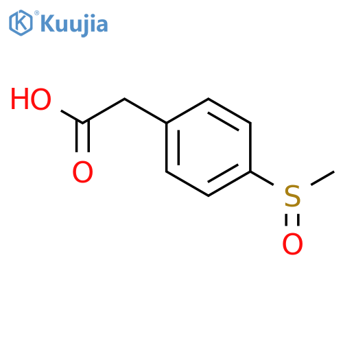 2-(4-Methanesulfinylphenyl)acetic Acid structure