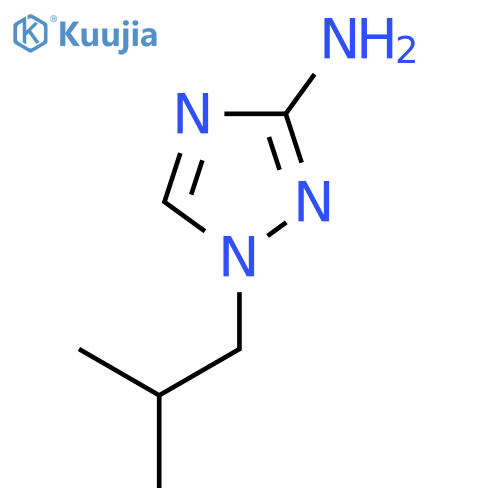 1-(2-Methylpropyl)-1h-1,2,4-triazol-3-amine structure
