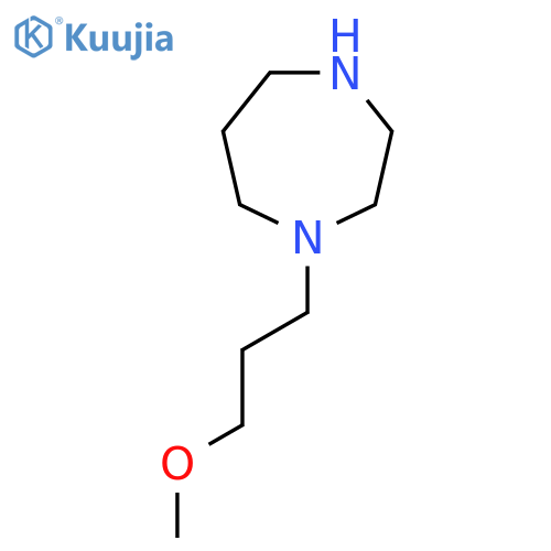 1-(3-Methoxypropyl)-1,4-diazepane structure