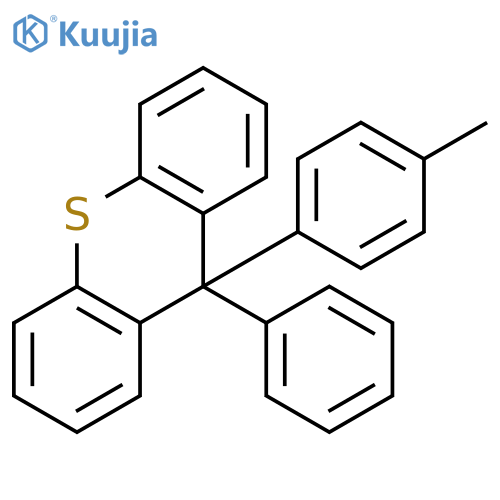 9H-Thioxanthene, 9-(4-methylphenyl)-9-phenyl- structure