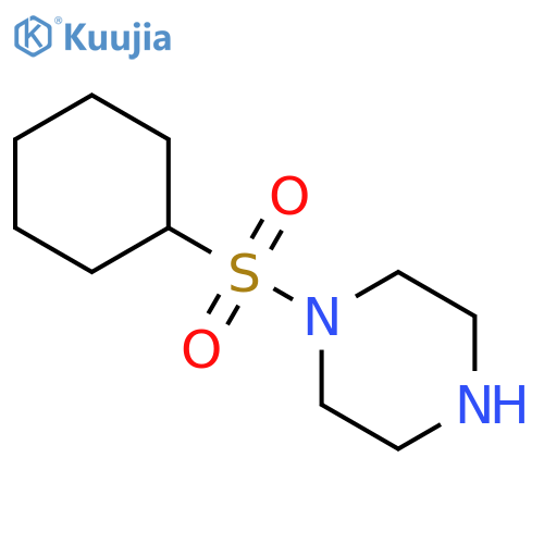 1-(cyclohexylsulfonyl)-Piperazine structure