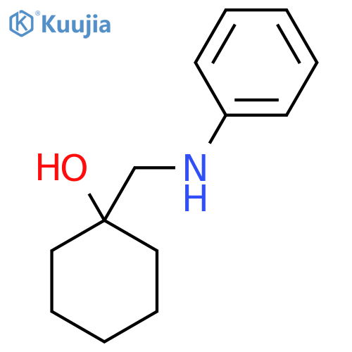 1-[(Phenylamino)methyl]cyclohexan-1-ol structure
