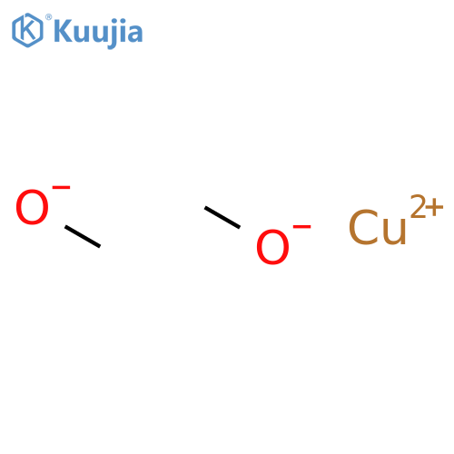 Cupric methoxide structure