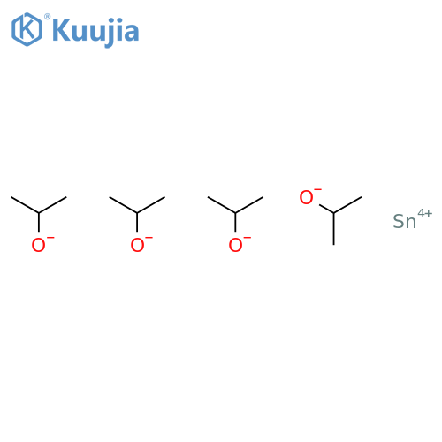 Tetraisopropoxytin - isopropanol adduct structure