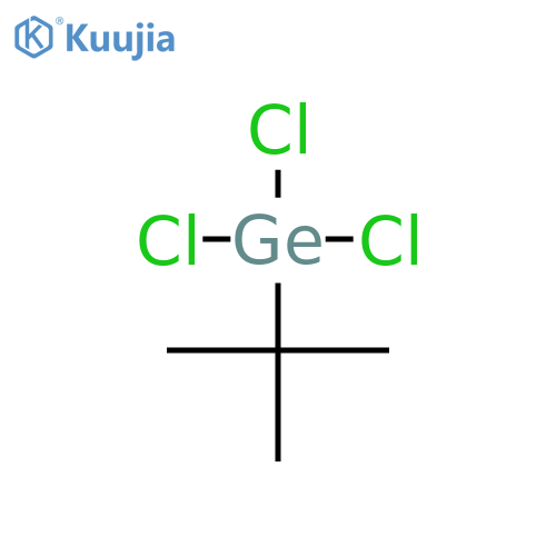 Germane,trichloro(1,1-dimethylethyl)- structure