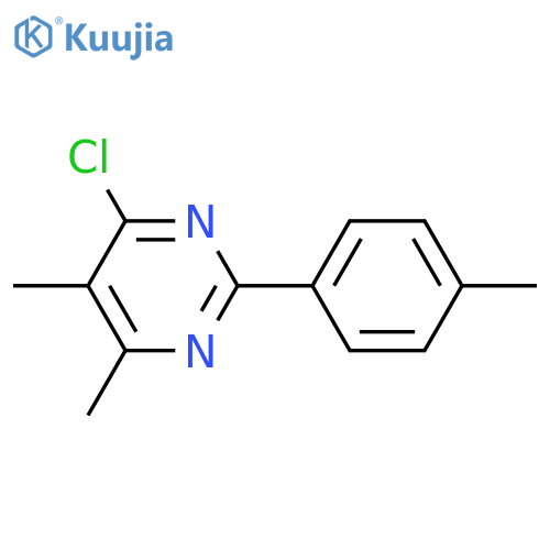 4-Chloro-5,6-dimethyl-2-(4-methylphenyl)pyrimidine structure