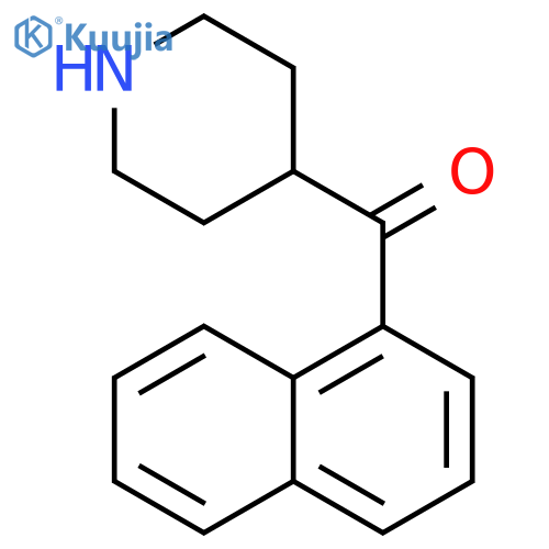 4-(naphthalene-1-carbonyl)piperidine structure