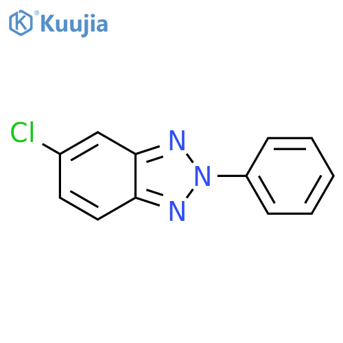 5-Chloro-2-phenyl-2H-benzotriazole structure