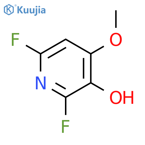 2,6-difluoro-4-methoxy-3-Pyridinol structure
