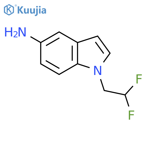 1-(2,2-Difluoroethyl)-1h-indol-5-amine structure