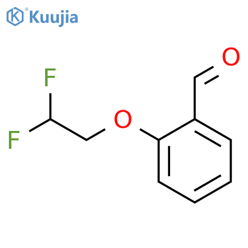 2-(2,2-difluoroethoxy)benzaldehyde structure