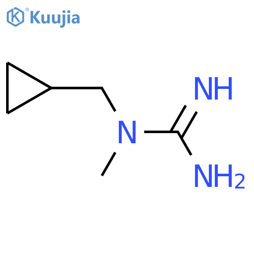N-(cyclopropylmethyl)-N-methylguanidine structure