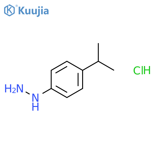 4-Isopropylphenylhydrazine, Hydrochloride structure