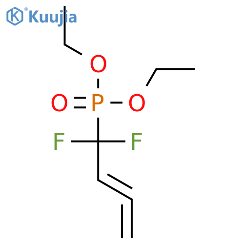 4-diethoxyphosphoryl-4,4-difluorobuta-1,2-diene structure