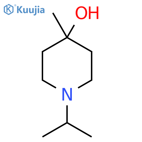 4-Piperidinol, 4-methyl-1-(1-methylethyl)- structure