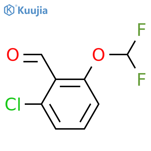 2-Chloro-6-(difluoromethoxy)benzaldehyde structure