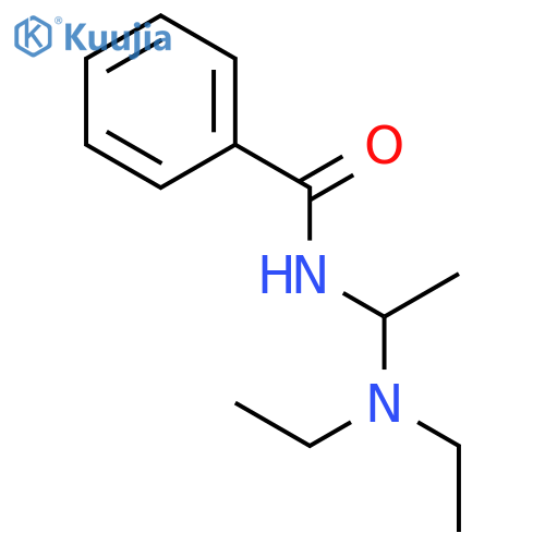 Benzamide, N-[1-(diethylamino)ethyl]- structure