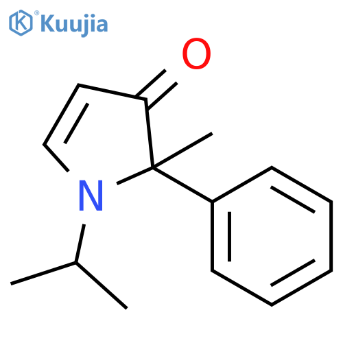 3H-Pyrrol-3-one, 1,2-dihydro-2-methyl-1-(1-methylethyl)-2-phenyl- structure