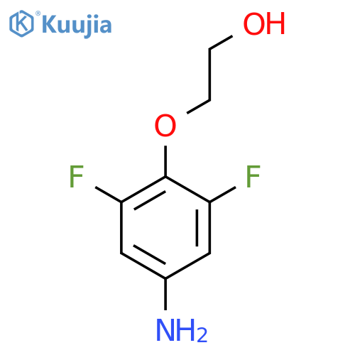 2-(4-Amino-2,6-difluorophenoxy)ethan-1-OL structure