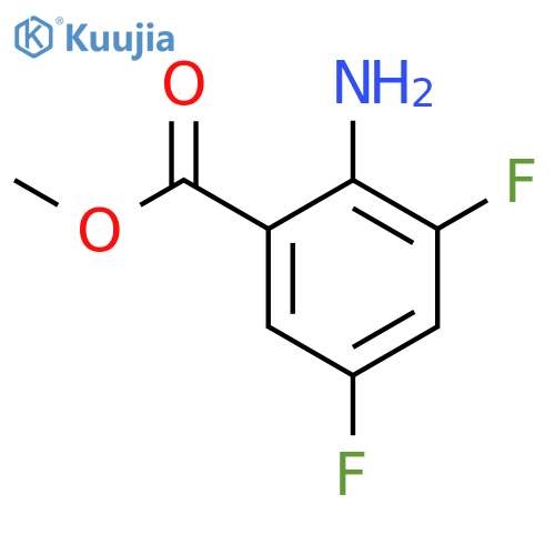 Methyl 2-Amino-3,5-Difluorobenzoate structure