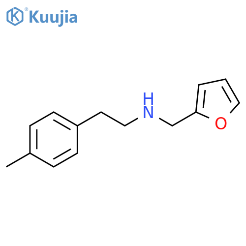 (Furan-2-ylmethyl)2-(4-methylphenyl)ethylamine structure