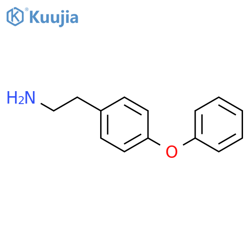 2-(4-Phenoxyphenyl)ethanamine structure