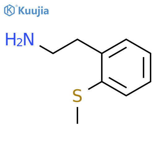 2-2-(methylsulfanyl)phenylethan-1-amine structure