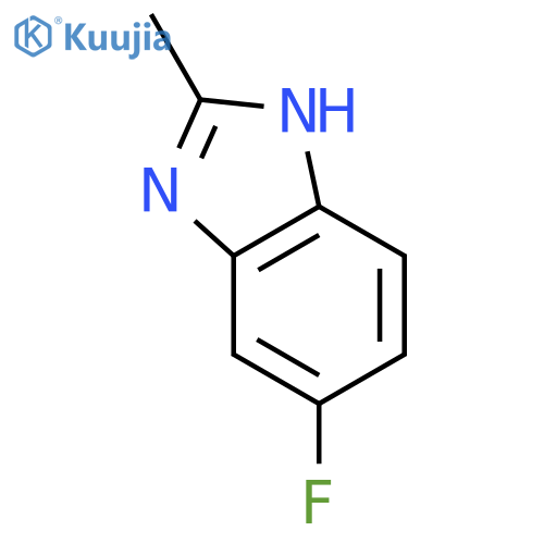 5-Fluoro-2-methyl-1H-benzodimidazole structure