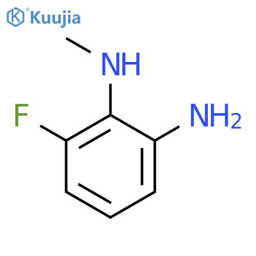 6-fluoro-N1-methylbenzene-1,2-diamine structure