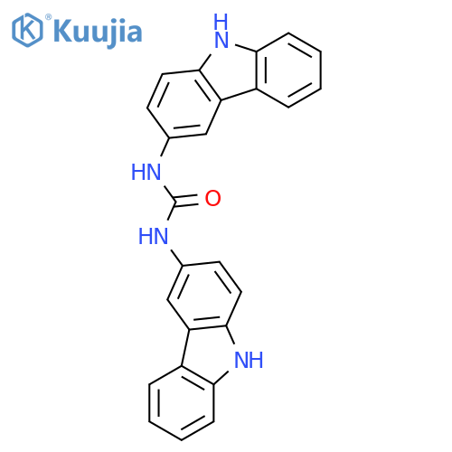 Urea, N,N'-di-9H-carbazol-3-yl- structure