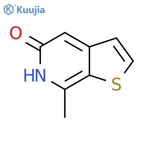 7-Methylthieno2,3-cpyridin-5-ol structure
