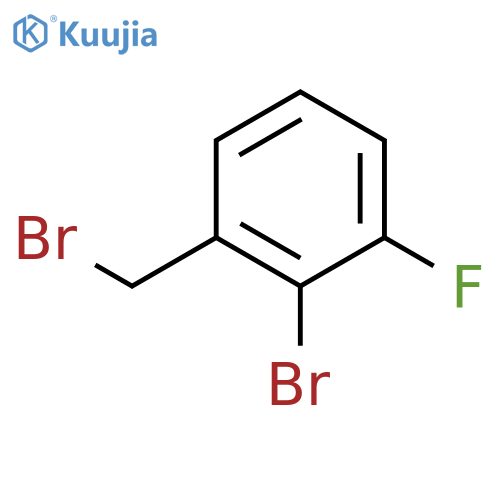 2-Bromo-3-fluorobenzyl Bromide structure