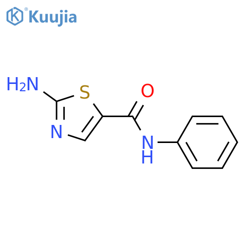 2-Amino-n-phenylthiazole-5-carboxamide structure