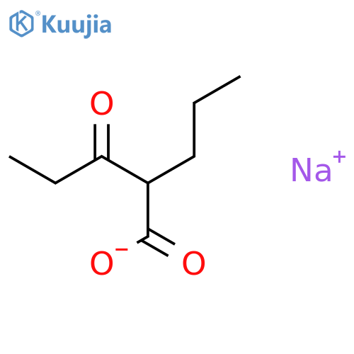 3-Keto Valproic Acid Sodium Salt structure