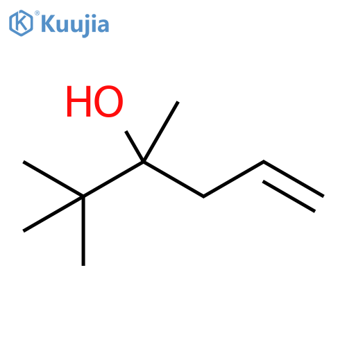 5-Hexen-3-ol, 2,2,3-trimethyl- structure