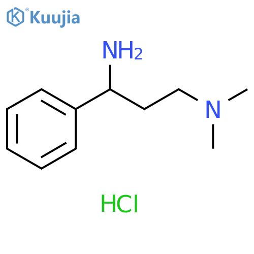 N-(3-Amino-3-phenylpropyl)-N,N-dimethylamine structure