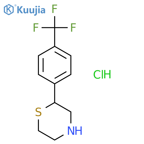 2-4-(Trifluoromethyl)phenyl thiomorpholine Hydrochloride structure