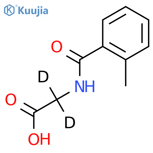 2-Methyl Hippuric Acid-d2 structure