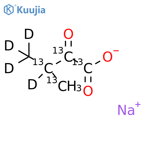 Sodium 3-methyl-2-oxobutanoate- structure