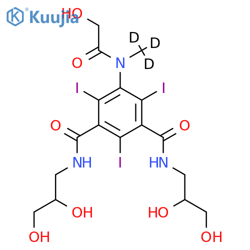 Iomeprol-d3 structure