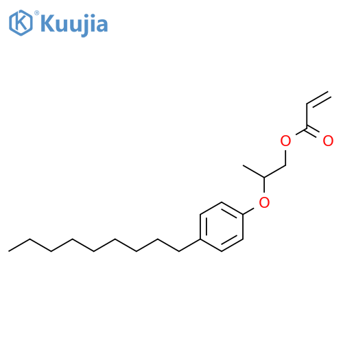 2-Propenoic acid, methyl-2-(4-nonylphenoxy)ethyl ester structure