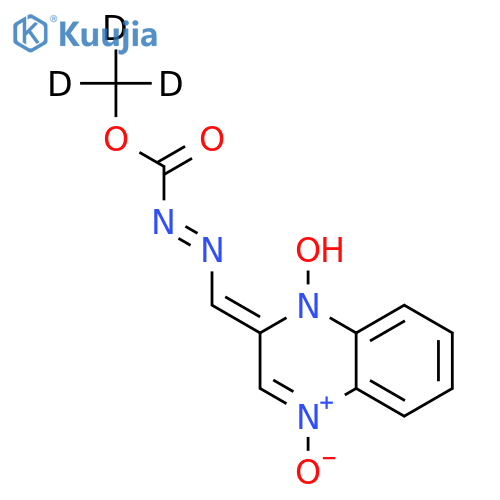 Carbadox-d3 structure