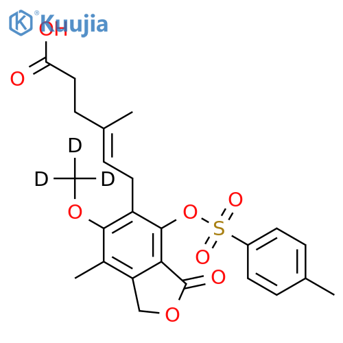 4’-Tosyl Mycophenolic Acid-d3 structure