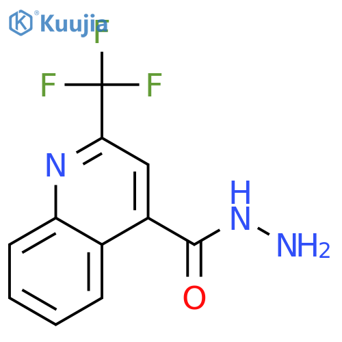2-(Trifluoromethyl)quinoline-4-carbohydrazide structure